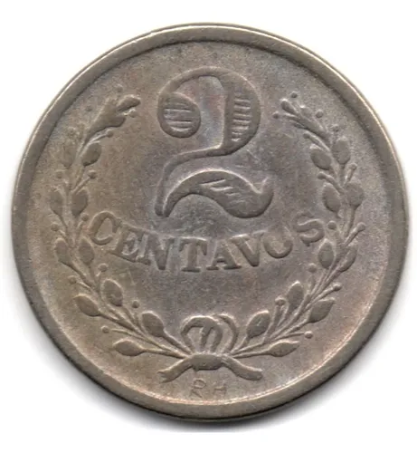 2 Centavos 1921 Lazareto R H (Usado)