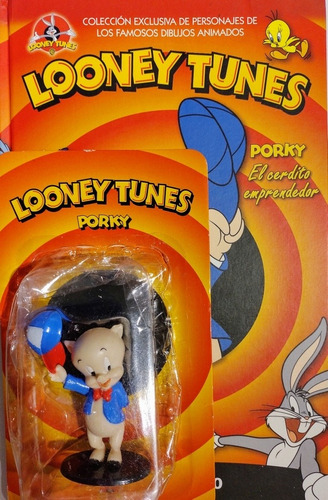 Porky El Cerdito- Colección Looney Tunes- Libro Y Personaje