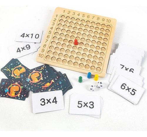 Juegos Educativos De Mesa De Multiplicar Juguetes B
