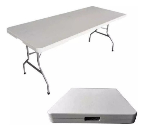 Mesa Plegable De 1,80 Mt X 0,76 Cmts Camping