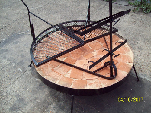 Asador Criollo Parrilla Pala Y Atizador