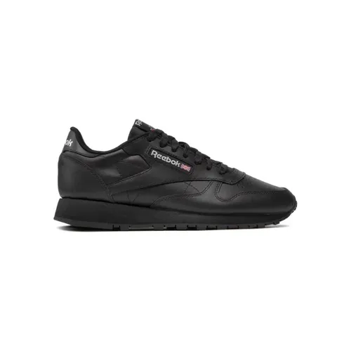 Zapatillas Reebok Classic Leather Core Negra, Solo Deportes