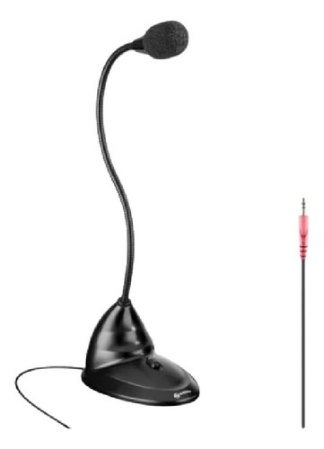 Micrófono Para Pc O Laptop, Con Cuello Flexible. Mic-525