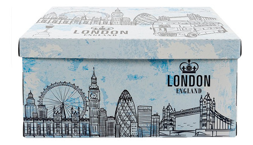 Caja Organizadora Dello Londres-azul