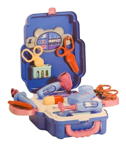 Maleta De Juegos Medicos 3 En 1 Set Doctor Infantiles Niño