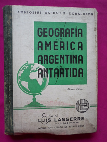 Geografia De America Argentina Y Antartida - Ambrosini, Etc