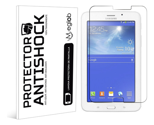 Protector Pantalla Antishock Para Samsung Galaxy Tab 3 V