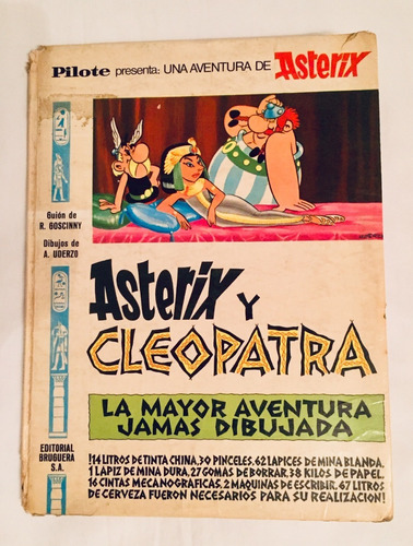 Asterix Y Cleopatra, La Mayor Aventura Jamas Dibujada-pilote