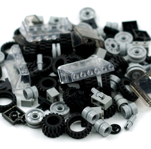 Ruedas Y Ejes Compatible Con Lego Básicos Bloques Vehículo