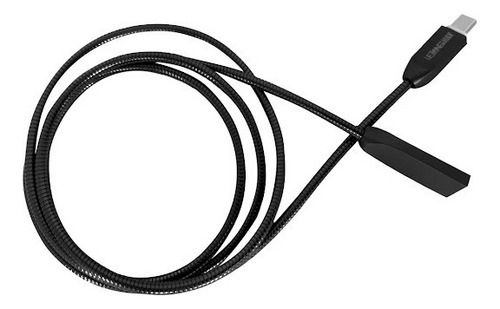 Cabo De Dados Micro Usb V8 1m Metálico Max-0313 Cor Dourado