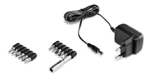 Imagem 2 de 6 de Parafusadeira Eletrica Multilaser Recarregavel Bivolt Ho031