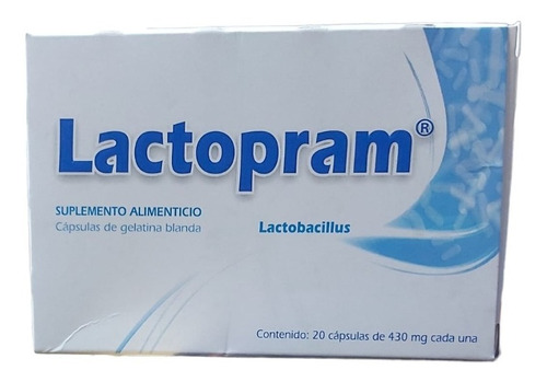 Lactopram 430 Mg C/20 caps