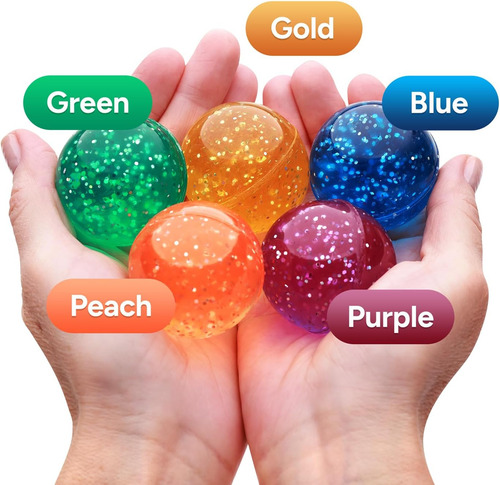 Bolas Hinchables Bolas De Rebote Con Purpurina A Granel
