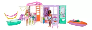 Set De Juego Barbie Vacaciones En La Casa De Verano