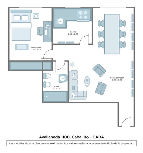 Departamento En Avenida Avellaneda 1100