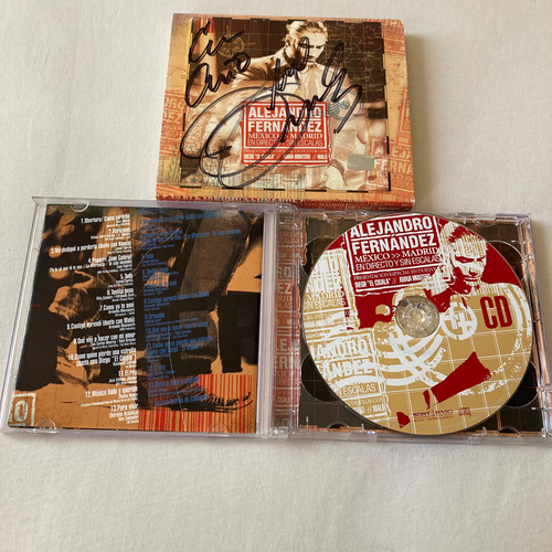 Alejandro Fernández / México / Madrid Cd + Dvd Autografiado Estándar (Usado)