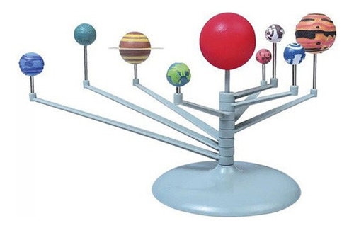 Planetário Sistema Solar Kit Educativo Diy Escolar Brinquedo