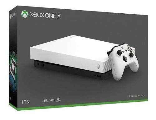 Xbox One X 1tb Slim 4k Branco + Garantia De 1 Ano Lacrado