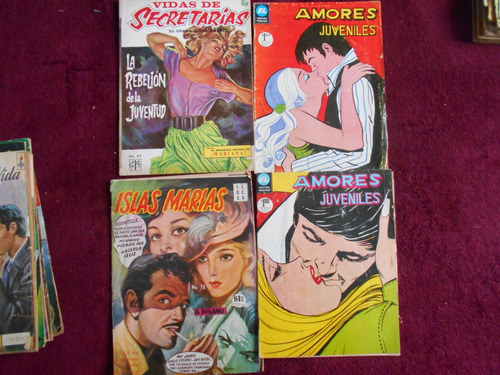 Lote D15 Historieta Varias Romance Femenil Drama Amores (Usado)