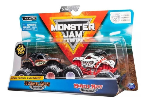 Monster Jam Pack De Dos Vehículos Surtidos 
