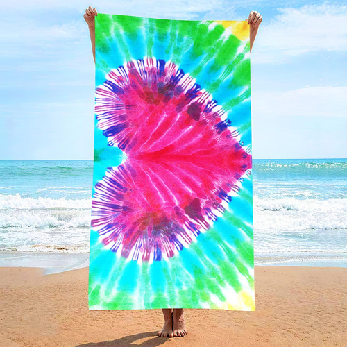 Toalla De Playa En D Con Estampado De Corbata Nueva Para Bañ