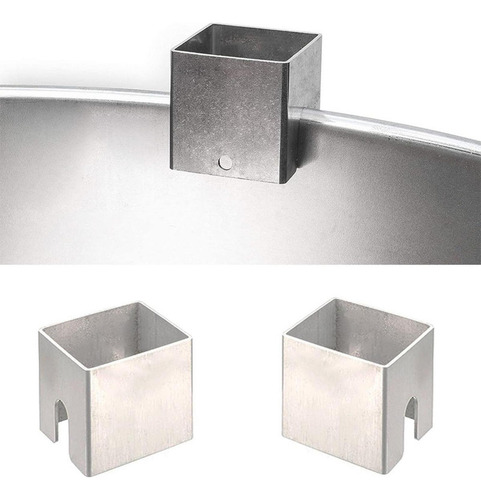 3pcs Espaciador De Acero Inoxidable Para La Placa De