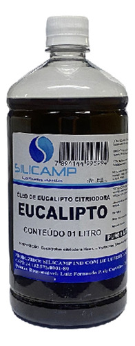  Óleo Essencial Eucalipto Citriodora 100% Puro Natural 1l