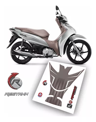 Adesivo Protetor Tanque Honda Biz 125 Personalizado Punisher