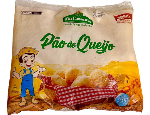 Pão De Queijo Congelados Gostosos - 10 Pacotes De 1 Kg