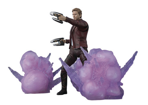 Star-lord With Explosion - Gotg Vol.2 - S.h.figuarts Bandai