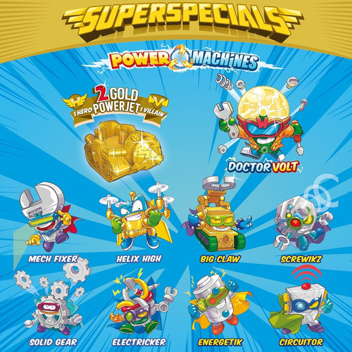 Superzings Series 7 Lata Dorada Exclusiva Figuras Acción