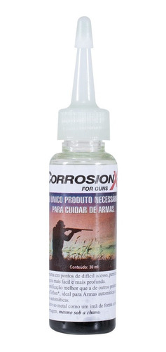 Corrosion X P/ Armas Oleo For Guns Anticorrosivo 30 Ml + Nf