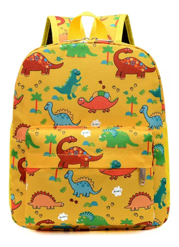 Mochila Para Niños Y Niñas, Bonita Mochila Con Estampado De