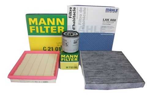 Kit 3 Filtros Vw Golf 1.6 Msi Vii Aire Aceite Habitaculo