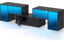 Comprar Mueble Para Tv Centro Entretenimiento Moderno Con Luces Led