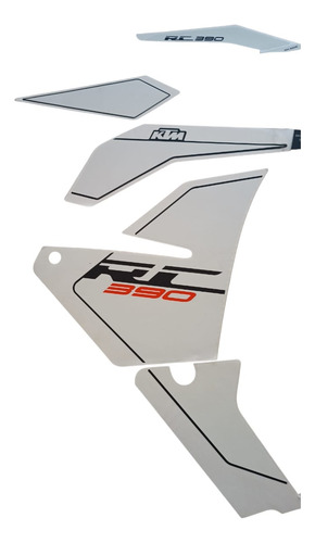 Calcomanias Ktm Rc 390 2017 2019 Kit Completo