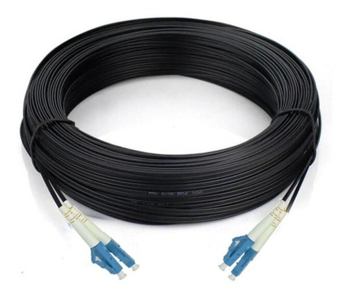 Cable Drop Dúplex Monomodo Lc/upc X 20 Mts Fibra Optica