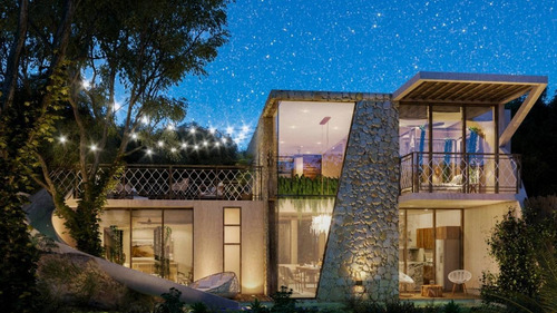 Imagen 3 de 18 de Increíble Casa De 3 Hab. Con Skyview, Y Alberca Propia Y Tobogán En Tulum P3457