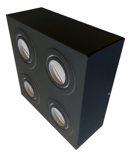 Spot Sobrepor Quadruplo Par 20 Plafon Direcionável 4 Par20 127/220V