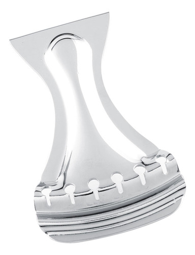 Tailpiece Cromado Para Substituição De Guitarra Dobro