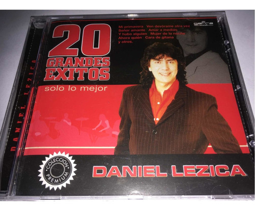 Daniel Lezica 20 Grandes Éxitos Cd Nuevo Original Cerrado