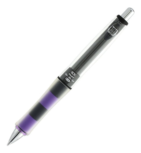 Lapiz Mecanico Negro Violeta Punta 0,5mm Pilot Dr. Grip