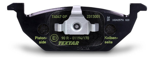 Balatas Delanteras Textar 2313001 Jetta/classico/golf/vento