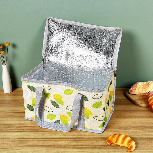 Bolso De Comestibles Reutilizable Aislada Bolso De Tela
