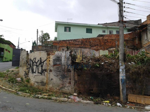 Terreno À Venda, 217 M² Por R$ 330.000,00 - Parque Santo Antônio - Guarulhos/sp - Te0958