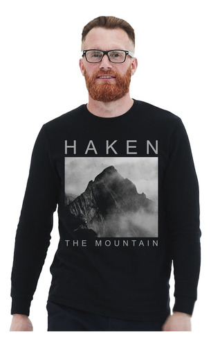 Polera Ml Hacken The Mountain Rock Impresión Directa