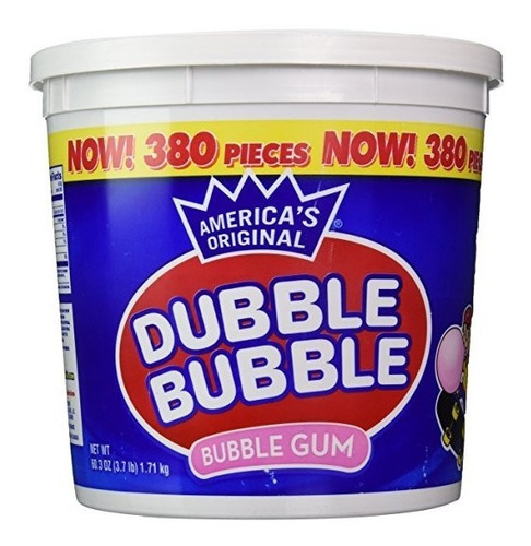 Bañera De Burbujas Dubble, Sabor Original, 380-conde, 60,3 O