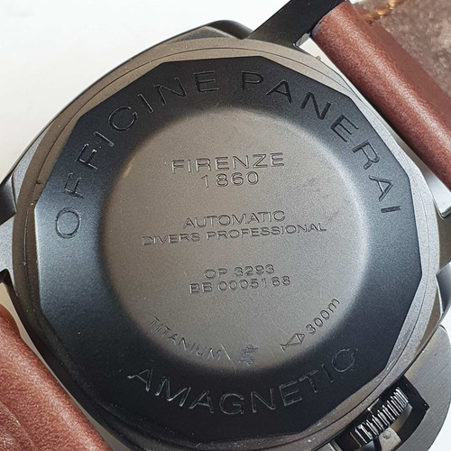 Antigo Relógio De Pulso Panerai Luminor Submersible Replica
