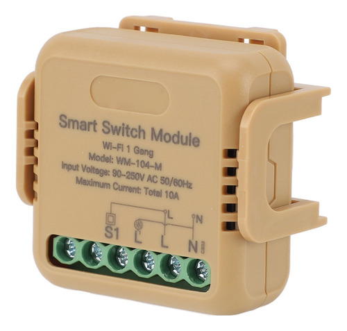 Mini Interruptor Wi-fi De Relé Inteligente Ac 90250v 10a 1v