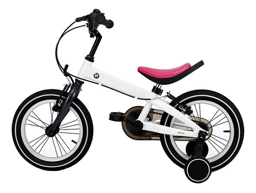 Bicecleta Bmw R14 Kid Running Bike Blanca Color Blanco